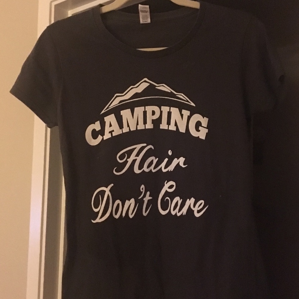 Camping Hair Don’t Care Tee